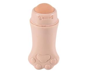 Lonrtesw Rullo Vulcanico Naturale Controllo 'Olio Rolling Stone Strumento per La Cura Della Pelle del Viso Rullo per L'Assorbimento 'Olio Detergente per il Viso Palla Rosa