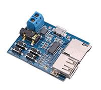 Lonrtesw Scheda di Decodifica Mp3 Senzaperdite Modulo di Decodifica Mp3 TF Card U Lettore di Decodifica del Disco Viene Fornito con Amplificatore di Potenza