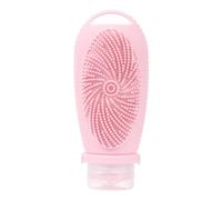 Lonrtesw Set di Bottiglie Riempibili In Silicone per Viaggiare con Detergente Viso - Contenitori Portatili per Shampoo e Lozione, e