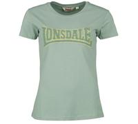 Lonsdale Aherla T-Shirt, Verde/Senape, M Donna