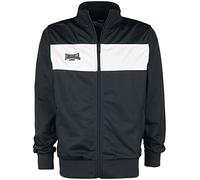 Lonsdale Alnwick Giacca da Tuta, Nero, 5XL Uomo