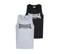 Lonsdale Maglietta Senza Maniche Averham 2 Unità