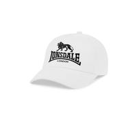 Lonsdale BECKBURY Cappellino, Bianco, Taglia Unica Uomo