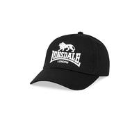 Lonsdale BECKBURY Cappellino, Nero/Bianco, Taglia Unica Uomo