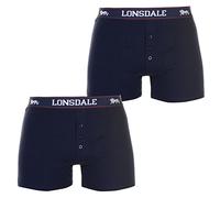 Lonsdale Boxer da uomo in cotone, Marina Militare, M