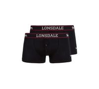 LONSDALE Boxer 'Oakworth' rosso / nero / bianco Uomo LONSDALE L