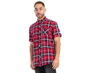 Lonsdale Brixworth Camicia a Maniche Corte Uomo