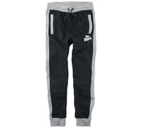 Lonsdale BROCKLEHILL Pants, Marl Grey/Black, XL Men's