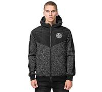 Lonsdale Bunacaimb Giacca, Marl Anthra/Black/White, XXXL Uomo