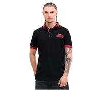 Lonsdale Byermoor Short Sleeve Polo Nero L Uomo