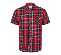 LONSDALE Camicia ' BRIXWORTH ' rosso / nero / bianco Uomo LONSDALE L rosso / nero / bianco