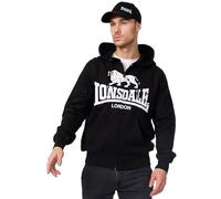 Lonsdale Krafty Full Zip Sweatshirt Nero L Uomo