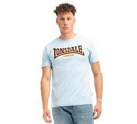 Lonsdale Classic Short Sleeve T-shirt Blu M Uomo