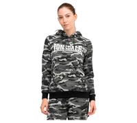 Lonsdale Clough Hoodie Grigio S Donna