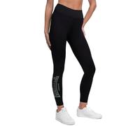 Lonsdale Coalmoor Leggings Sportivi, Black/Rainbow, S Donna