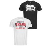 Lonsdale Collessie T-Shirt per Il Tempo Libero Uomo