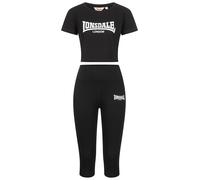 LONSDALE Completo per l'allenamento 'Ixworth' nero / bianco Donna LONSDALE M nero / bianco