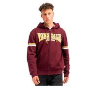 Lonsdale Darfield Full Zip Sweatshirt Rosso S Uomo