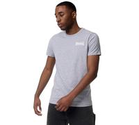 Lonsdale Maglietta da Uomo Elmdon grigio sfumato / bianco XXXL