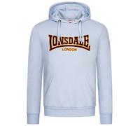 LONSDALE Felpa blu / marrone / giallo Uomo - Abbigliamento - Taglie comode - Felpe LONSDALE S