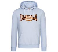 LONSDALE Felpa blu / marrone / giallo Uomo LONSDALE XL