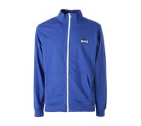 Lonsdale Felpa da uomo full zip con logo - blu