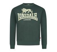 LONSDALE Felpa 'Go Sport' écru / blu / abete / rosso Uomo LONSDALE L