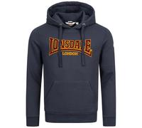 LONSDALE Felpa navy / arancione Uomo LONSDALE M navy / arancione
