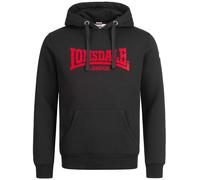 LONSDALE Felpa rosso / nero Uomo LONSDALE S