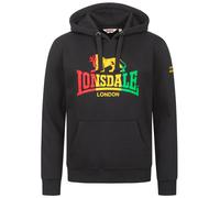 LONSDALE Felpa 'Sounds' giallo / verde chiaro / rosso / nero Uomo LONSDALE XXXL