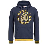 Lonsdale Felpa uomo cappuccio slim fit MAMHEAD XL