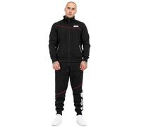 Lonsdale Geddington Tuta Sportiva, Nero, L Uomo