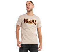 Lonsdale Classic T-Shirt, Sabbia, L Uomo