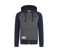 Lonsdale Slough Full Zip Sweatshirt Grigio M Uomo
