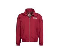 Lonsdale Classico Giacca per Tutte Le Stagioni, Rosso Ciliegia, L Uomo