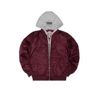 LONSDALE Giacca invernale 'CLIFTON ALL SEASONS' rosso scuro Uomo - Abbigliamento - Taglie comode - Giacche LONSDALE XXL