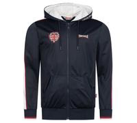 LONSDALE Giacca per l'allenamento navy / rosso sangue / bianco Uomo LONSDALE M navy / rosso sangue / bianco
