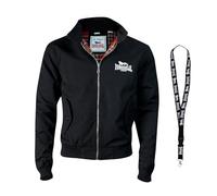 Lonsdale Giacche - Bomber - Giacca college - Giacca invernale - Giacca da allenamento - Limited, nero, XL