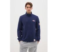 LONSDALE, Giubbotto Blu Pesante Con Logo, Uomo, Blu, Taglia: L