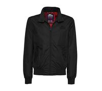 Lonsdale Giubbotto Primaverile Uomo Giacca Mezza Stagione Leggera Giubbino Alla Moda (S, Nero)