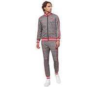 Lonsdale GLATRIGILL, Tuta Uomo, blanco, Nero, rojo,