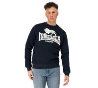 LONSDALE Felpa 'Go Sport' navy / bianco Uomo LONSDALE XL