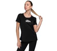 Lonsdale Halyard T-Shirt, Black/White, L Women's