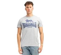 LONSDALE Maglietta 'Henconner' navy / grigio Uomo LONSDALE L