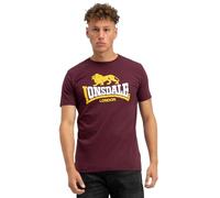 Lonsdale Holmpton, T Shirt Uomo, Oxblood, L