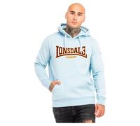 Lonsdale Hooded Classic Ll002 Felpa con Cappuccio, Soft Sky, L Uomo