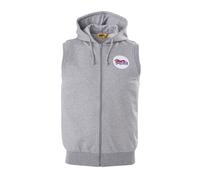 Lonsdale hooded vest Ralph - felpa smanicata con cappuccio e zip uomo tg.L