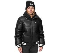 Lonsdale Hybreasal Giacca, Nero/Bianco, XXL Donna