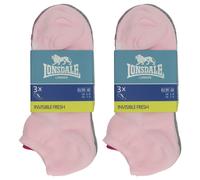 Lonsdale Invisible Fresh 6 Paia Calzini Lavorazione Piquet Cotone
