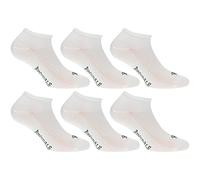 Lonsdale Invisible Fresh 6 Paia di calzini Sneaker, eccellente qualità di cotone con lavorazione Piquet (Bianco, 39-42)